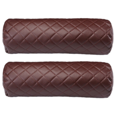 차량용 프리미엄 넥쿠션 전차종, 브라운, 2개