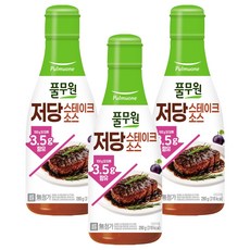 Pulmuone 圃美多 低糖牛排醬, 280g, 3瓶