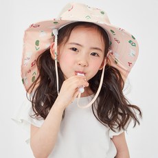 LollyTree 女童兔子網眼遮陽帽