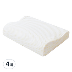 Newris 記憶棉頸椎枕, 4個, 單一顏色
