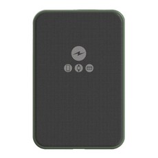 Meet Mind Type-C轉Type-C 薄形磁吸電源, 支援手機/手錶/耳機, 三合一磁吸無線行動電源, 軍綠色, 1個