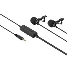 Saramonic 楓笛 LavMicro 2M 雙頭領夾麥克風 6m, 黑色