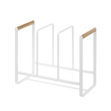 메이크그레이트 원목 핸들 접시 건조대, 혼합색상