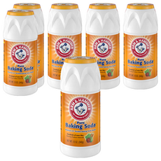 ARM & HAMMER 小蘇打粉 美國第一信賴品牌 清潔蔬果用, 340g, 6罐