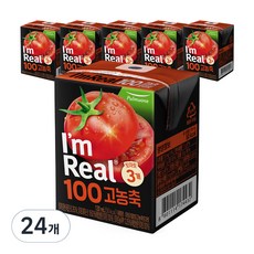 I'm Real 圃美多100高濃縮番茄, 24個, 120ml