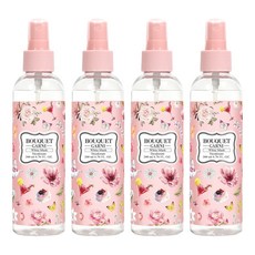 부케가르니 리프레쉬 데오드란트 화이트머스크 스프레이, 200ml, 4개