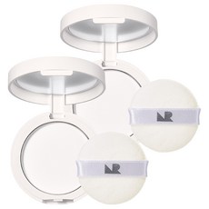 NATURE REPUBLIC 控油定妝蜜粉餅 4g, 白色, 2個