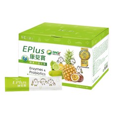 EPlus 康見寶 酵素益生菌EPlus, 90包, 2g, 1盒