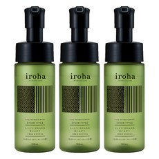 iroha 私密處潔淨慕斯, 150ml, 3個