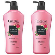 逸萱秀 瞬效修護系列 柔亮零毛燥洗髮乳，毛鱗片屏護科技，適合毛躁無光澤頭髮, 700ml, 2瓶