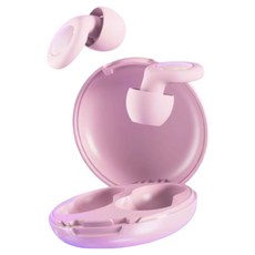 舒適生活 矽膠睡眠耳塞 粉紅色, 2入, 1個