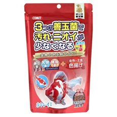 COMET 可美多 善玉菌金魚增豔飼料 中粒, 90g, 1包