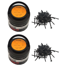 Innotime 木工用粗牙螺絲 黑色 1328 100p, 2個