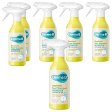 더마비 데오프레쉬 풋 샴푸 클린코튼향, 1개입, 6개, 400ml
