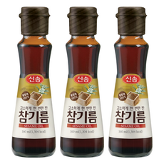 SING SONG 香醇僅榨一次的芝麻油, 160ml, 3個