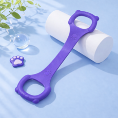 퀘르노 어깨 고관절 스트레칭 밴드, 1개, 보라