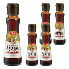 SING SONG 香醇僅榨一次的芝麻油, 160ml, 5個