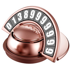 다보니 유에프오 향기나는 듀얼 주차번호판 + 교체 방향제 2개, 로즈골드, 1개 자동차용품/인테리어 반품 최저가 7,730원