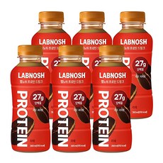 Labnosh 蛋白飲 咖啡拿鐵口味, 350毫升, 6個