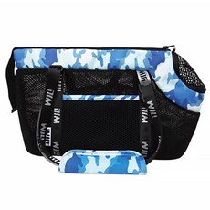 WILL AMAZING 寵物寵物外出包 RB-02MBU, 迷彩藍, 1個