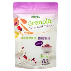 統一生機 脆穀優果麥片 香甜紫藷, 240g, 1包