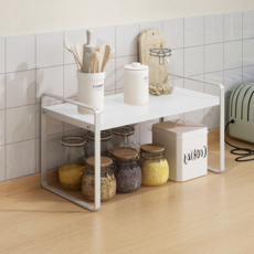 써뉴즈 다용도 주방 정리 선반, 화이트, 1개