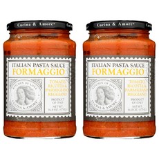 CUCINA & AMORE 乳酪義大利麵醬, 475g, 2個