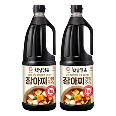 햇살담은 대상 장아찌 간장소스, 1.7L, 2개