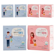지엠팜 더폴릭포 마미 + 대디 엽산 영양제 세트, 50정, 3세트