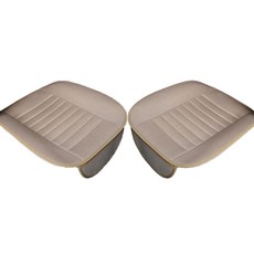網眼透氣車用坐墊, 2個, 米色