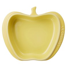 LE CREUSET 迷你蘋果盤, 1個, 含羞草黃