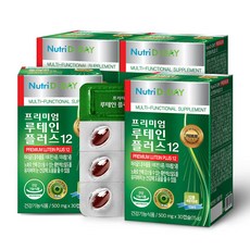 Nutri D-DAY 優質葉黃素&綜合維他命礦物質膠囊Plus, 30顆, 4盒