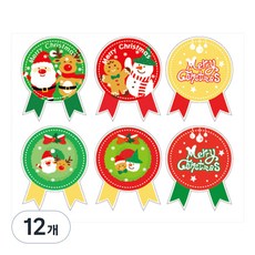 피에이치 스티커, xmas 메달, 12개