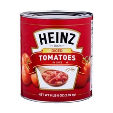 HEINZ 亨氏 切丁番茄, 2.89kg, 1個