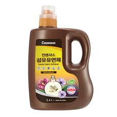 Consensus 家庭織物柔軟劑白麝香產品, 3.4L, 1個
