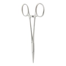 來福 直式止血鉗 電鍍材質 台灣產 12.5cm, 1支