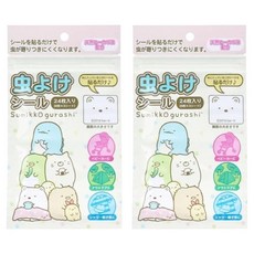 Sumikkogurashi 角落生物 精油驅蟲貼片 天然尤加利油 24枚入, 2包
