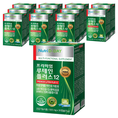 뉴트리디데이 프리미엄 루테인 플러스 12, 30정, 12개