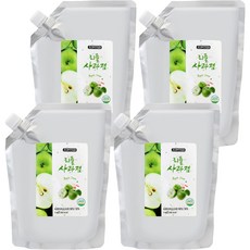 쥬피터 리플 사과잼, 1kg, 4개