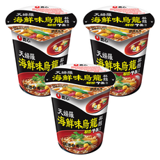 NONGSHIM 農心 天婦羅海鮮味 烏龍杯麵, 62g, 3入