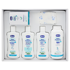 chicco 寶貝嬰兒植萃沐浴護膚禮盒, 1組