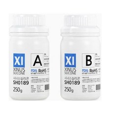 sinus 模具用矽膠 硬度5 SH0189 250g, 2個