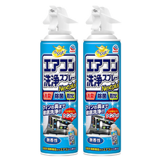 EARTH 地球製藥 免水洗消臭除菌冷氣清潔劑, 99.9%抑菌, 420ml, 2瓶