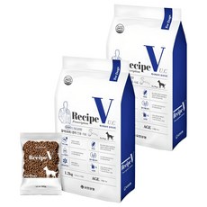 유한양행레시피브이 강아지 처방식사료, 유리너리+결석, 1.2kg, 2개 유리너리+결석, 1.2kg, 2개