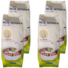 쿡샵 라이스 누들 1mm, 4개, 250g