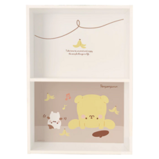 收納王妃 三麗鷗 雙層櫃 倒頭栽系列 香蕉布丁狗 1個