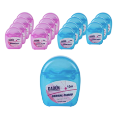 DADEN 口袋型迷你牙線 10m, 16入, 1個