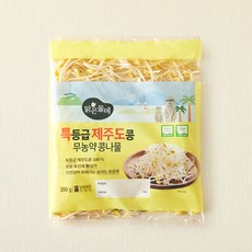 맑은물에 무농약 특등급 제주도콩 콩나물, 300g, 1개