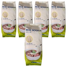쿡샵 라이스 누들 1mm, 5개, 250g