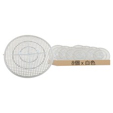 好幫手毛髮濾網 CY282 8個, 白色